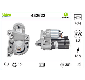 Startér VALEO 432622