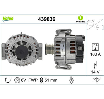 generátor VALEO 439836