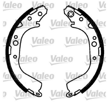 Sada brzdových čelistí VALEO 562723