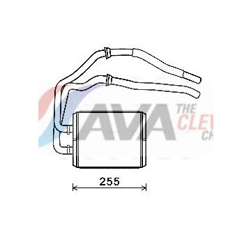 Výměník tepla, vnitřní vytápění AVA Clever Choice IV6105
