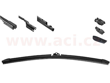 plochý stěrač VALEO FIRST MULTICONNECTION (650 mm) 1 ks - včetně sady adaptérů