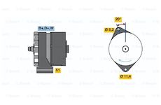 generátor BOSCH 0 120 469 523