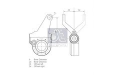 Pakovy ovladac, brzdový systém DT Spare Parts 5.21302