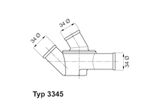 Termostat, chladivo WAHLER 3345.79