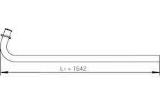 Výfuková trubka DINEX 47107