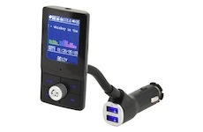 HANDS FREE FM TRANSMITTER LCD COLOR