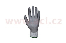 pracovní rukavice PU neprořez tř. 3, šedé (vel. 8/M)