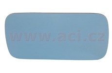 sklo zp. zrcátka modré P