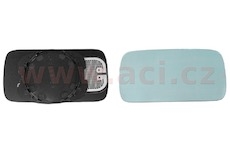 sklo zp. zrcátka s plast. držákem vyhřívané modré P