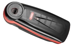 zámek na kotoučovou brzdu s alarmem Detecto 7000 RS1 (trn 3 x 5 mm), ABUS (logo red)